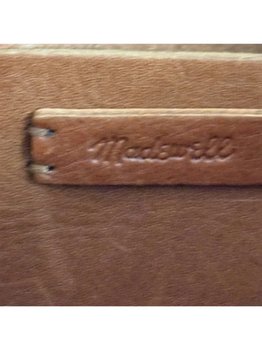 Madewell The Transport Shoulder Crossbody Leather Bag English Saddle Brown